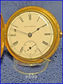 Vintage Low production Seth Thomas Hunter Case M7, G207 pocket watch Running