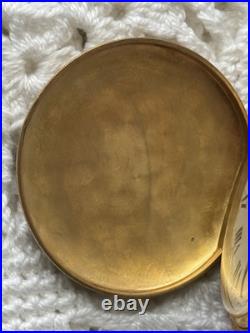 Vintage Manfred Pocket Watch 1 Jewel Hunter Case Swiss Made Box Certificate