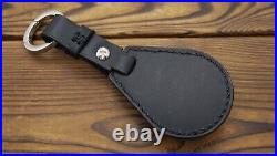 Vintage Molnija 18j precision + New black leather case for pocket watch 45mm