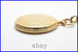 Vintage N MINT Tissot 399.215 Gold White Small Second 38mm Pocket Watch JAPAN
