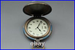 Vintage Near MINT Seiko Pocket Watch 7N21-0A10 Gold Quartz JDM From JAPAN