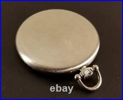 Vintage OMEGA Pocket Watch Case With Dial, Crown & Hands 46mm Diameter