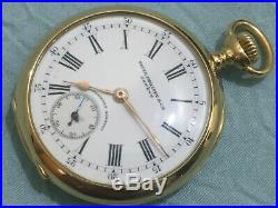 Vintage Patek Philippe chronometre gondolo in solid gold 18k case