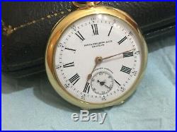Vintage Patek Philippe chronometre gondolo in solid gold 18k case