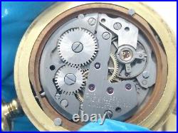 Vintage Paul Peugeot Pocket Watch, Stowa Movement Case, 14k GF, Full Hunter, 17J