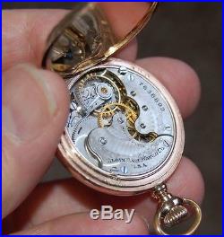 Vintage Pocket Watch, ELGIN MULTI-COLOR, HUNTER CASE, Fancy Dial, YOP 1899