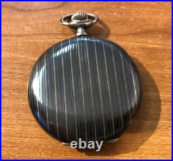 Vintage Pocket watch Lip silver, case Niel