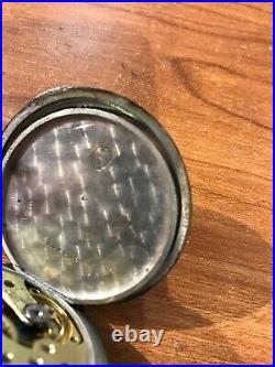 Vintage Pocket watch Lip silver, case Niel