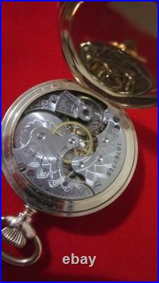 Vintage Rose G. F. 20 yeqrs Elgin Poket Watch, USA Made, Case By Fahys, Montauk