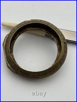 Vintage Serpentine Pocket Watch COVER Case Speakers 44mm