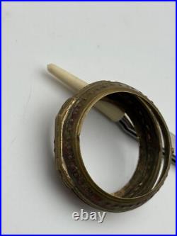 Vintage Serpentine Pocket Watch COVER Case Speakers 44mm