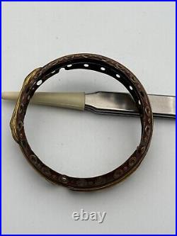 Vintage Serpentine Pocket Watch COVER Case Speakers 53mm
