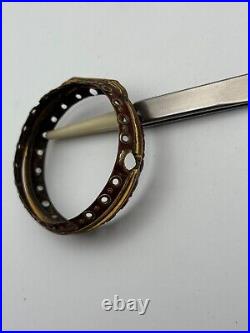 Vintage Serpentine Pocket Watch COVER Case Speakers 53mm