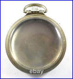 Vintage Star Watch Case Co 10KWGF 50.40mm 16s RR Pocket Watch Case lot. Qf