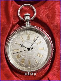 Vintage Style Pocket Watch 30pcs Set Wooden Case Display Box Unused