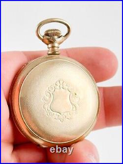 Vintage Supreme GF Case American Waltham Watch Co Pocket Watch Parts / repair