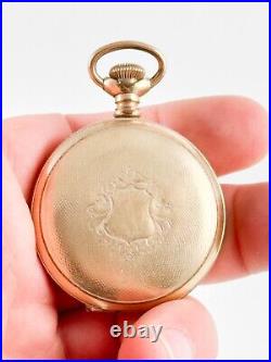 Vintage Supreme GF Case American Waltham Watch Co Pocket Watch Parts / repair
