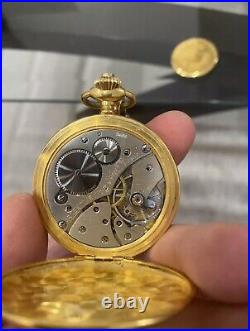 Vintage Swiss Arnex Pocket Watch 12ct Gold Plated