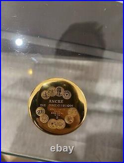 Vintage Swiss Arnex Pocket Watch 12ct Gold Plated