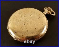 Vintage Tavannes Pocket Watch 17 Jewels 16 Size Hunter Case S/N 13188675