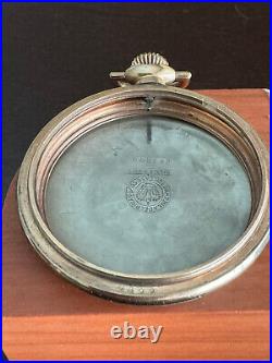 Vintage True 2 Tone 16 Size Philadelphia Pocket Watch Case, Matching Serial #'s