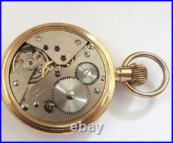 Vintage Unitas 6498 Hunter Case pocket Watch