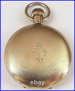 Vintage Unitas 6498 Hunter Case pocket Watch