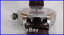 Vintage Vacheron&Constantin Triple Date Moonphase Pocket Watch Custom S. S Case