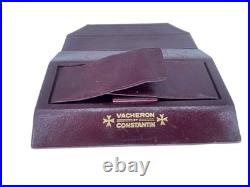 Vintage Vacheron Constantin Watch Display Pouch Burgundy Leather