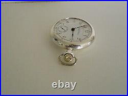 Vintage Waltham Bartlett 17j-18s Model1883 O. F Sterling Silver Case Pocket Watch