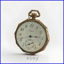 Vintage Waltham Gold Filled Pocket Watch Case 3488603 Made In Canada RUNNING BAD