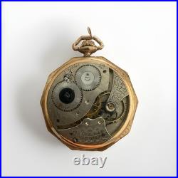 Vintage Waltham Gold Filled Pocket Watch Case 3488603 Made In Canada RUNNING BAD