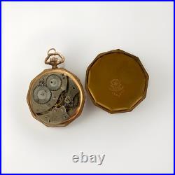 Vintage Waltham Gold Filled Pocket Watch Case 3488603 Made In Canada RUNNING BAD