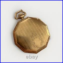 Vintage Waltham Gold Filled Pocket Watch Case 3488603 Made In Canada RUNNING BAD