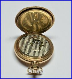 Vintage Waltham Grade 820 Pocket Watch 18 Size Hunting Case Model 1883 15 Jewel