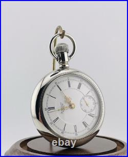 Vintage Waltham Pocket Watch Appleton Tracy Co. 15j in a Display Back Case