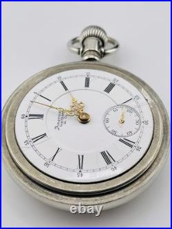 Vintage Waltham Pocket Watch Appleton Tracy Co. 15j in a Display Back Case
