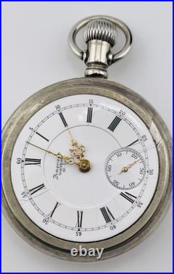 Vintage Waltham Pocket Watch Appleton Tracy Co. 15j in a Display Back Case