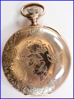 Vintage Waltham Size 6 Pocket Watch Hunting Case