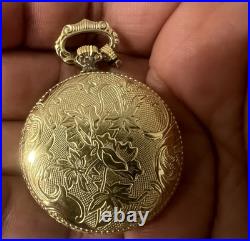 Vintage Waltham Swiss Mechanical Pocket Watch Hunter Case 17 Jewels Repair Parts