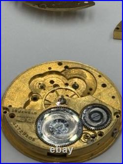 Vintage Watchmakers Cabinets Two 3 Drawer With Wristwatch Pocket watch Pieces