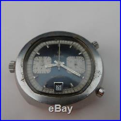 Vintage Zodiac Chronograph Watch Case Cal 90 Heuer Cal 12 Case # 902-887