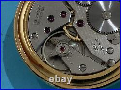Vtg 1980s Kaltron Pocket Watch Hunter Case Swiss Made 17 J nautical Fob Working