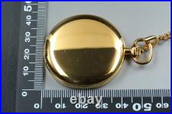 Vtg 1999 in Box Seiko Pocket Watch 7N07-001A Gift by The Prime Minister JAPAN