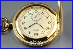 Vtg 1999 in Box Seiko Pocket Watch 7N07-001A Gift by The Prime Minister JAPAN