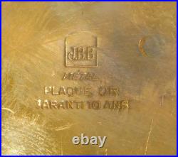 Vtg Dubois et Fils pocket watch runs great gold filled case 1920s j821