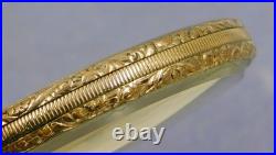 Vtg Dubois et Fils pocket watch runs great gold filled case 1920s j821