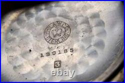 Vtg Phil A. W. C. Co. Sterling Silver 18-Size Pocket Watch Case For Scrap/Repair