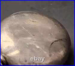 Vtg Phil A. W. C. Co. Sterling Silver 18-Size Pocket Watch Case For Scrap/Repair