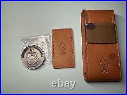 WOE Watch Travel Pouch withWatches Of Espionage Coin Woodland Camo